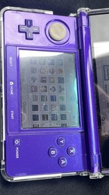 Nintendo 3DS Handheld Game Console Only CTR-001 Purple Cosmetic Damage