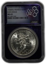 NGC 1968 Mexican Coins (1905-Now) for sale | eBay