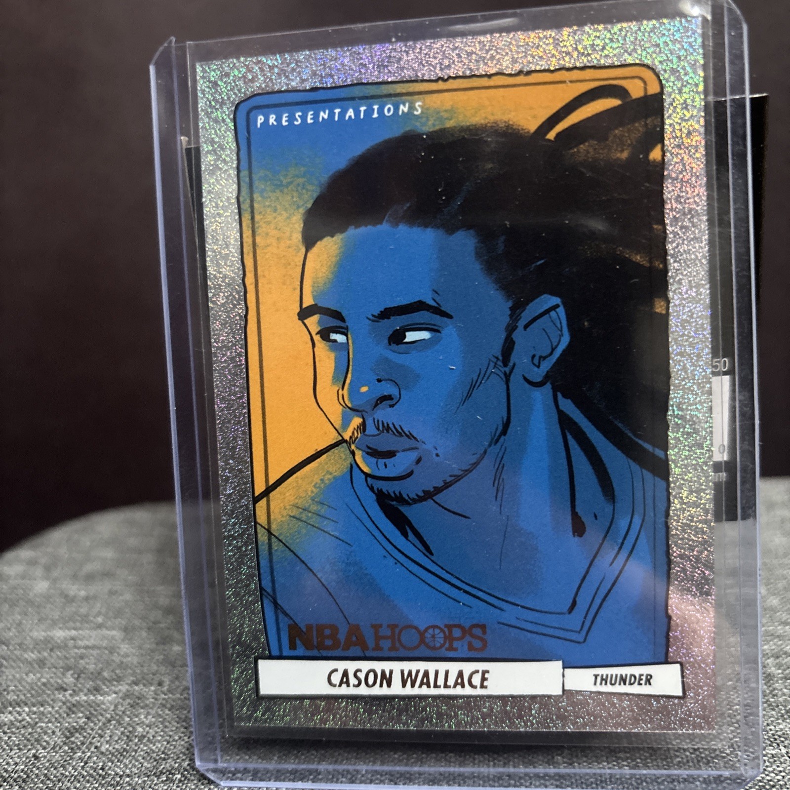 2023-24 Panini NBA Hoops Presentations Cason Wallace CASE HIT (RC) #13*