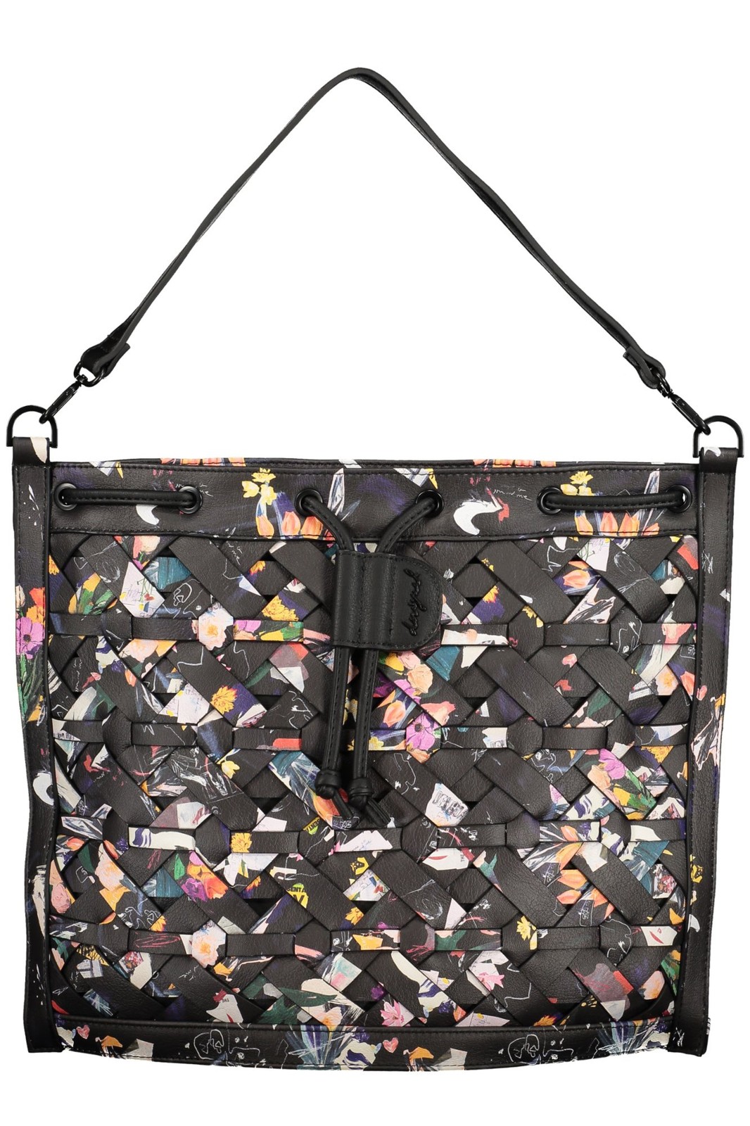 Desigual Donna Nero Borse, Taglia Unica, New, - Immagine 2