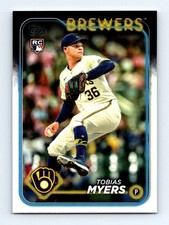 #US299 2024 Topps Update } Tobias Myers RC Brewers