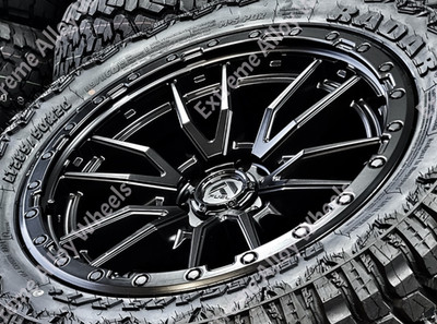 20 Zoll Black Fuel Alufelgen Mitsubishi L200 Pajero Shogun Warrior Wheels Only