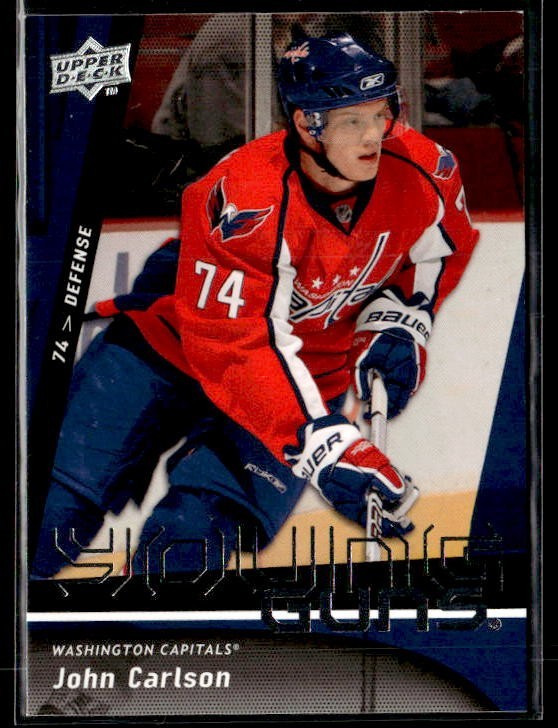 L53,482 -  2009-10 Upper Deck #497 John Carlson YG RC
