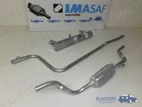 Imasaf Auspuffanlage Komplett für DAF 46 + Kombi 0.8 1975-1977 | Vsd+Rohr+Esd