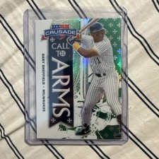 2025 Panini Crusade Gary Sheffield SSP Call To Arms Green /249 🔥🔥