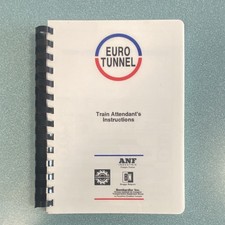 Manuel consignes pour personnel à bord trains Eurotunnel tunnel sous la manche