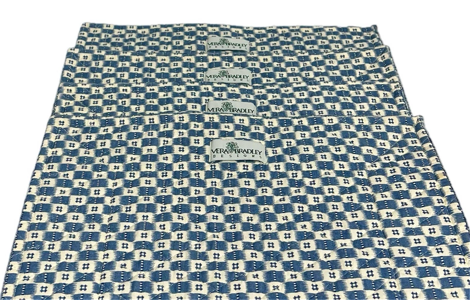 Vera Bradley Blue Toile Placemats Set of 4 - Image 2 of 3