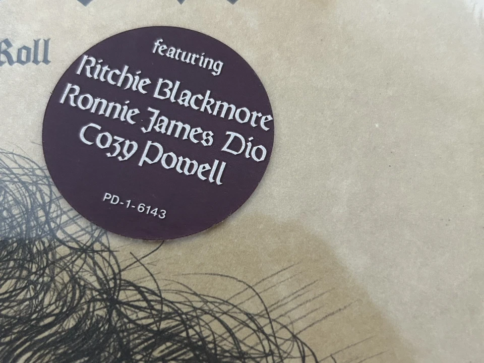 1978 RAINBOW LP-RJ DIO-Long Live Rock n Roll SEALED Cut Corner POLYDOR PD-1-6143 - Image 3 of 4