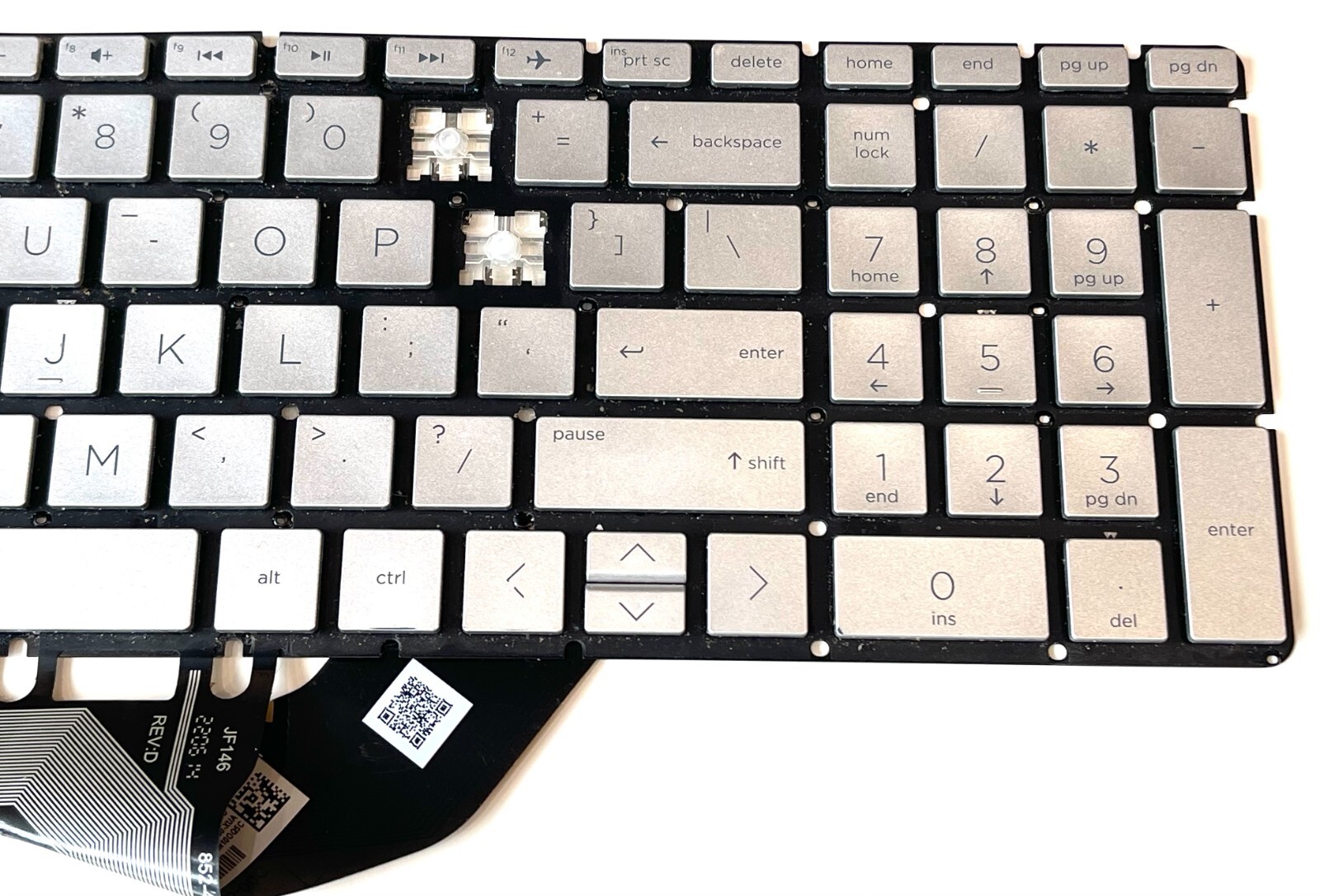 HP Laptop 15-DY4013DX Genuine US Keyboard One Key Cap + Hinge Original ...