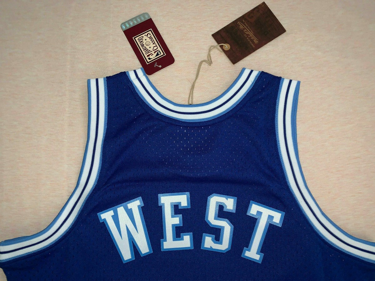 Mitchell & Ness Los Angeles LAKERS 1961 Jerry West BLUE Swingman