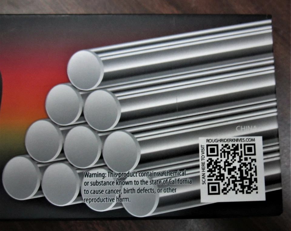 ⚡Rough Rider Titanium Steel Hand Made High Quality Single Blade Folding Knife⚡K1 - Image 4 of 4