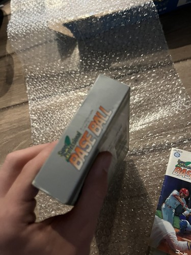 Super Professional Baseball (Super Famicom, 1991) CIB WITH BOX AND MANUAL - Picture 14 of 15
