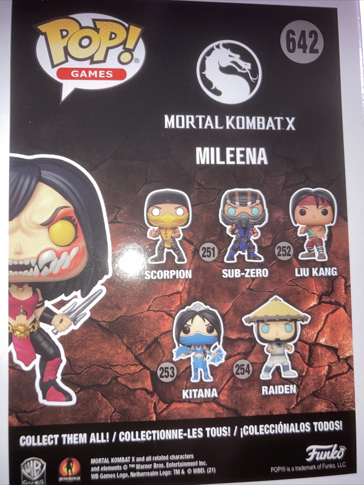 Funko 53786 Mileena 3.75inch Action 