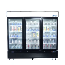 Atosa MCF8728GR, Bottom Mount 3 GLASS Door FREEZER WITH 5 YEARS PARTS & LABOR!!!