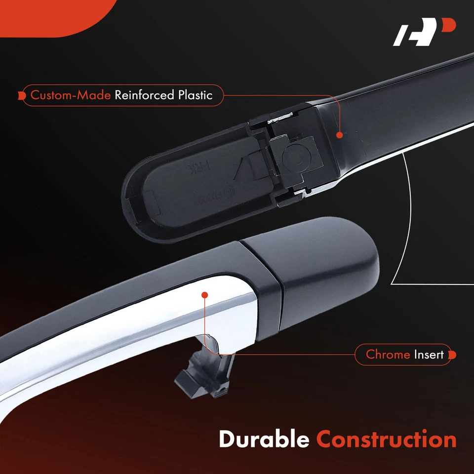 Manija de puerta exterior delantera derecha o trasera izquierda o derecha A-Premium para Ford Taurus Foto 4 de 4