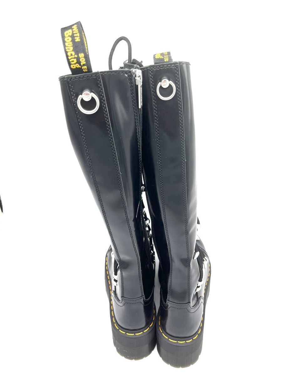 Dr. Martens 1B60 LTT MAX LACE UP KNEE HIGH PLATFORM BOOTS Dr. Martens 1B60 LTT MAX LACE UP KNEE HIGH PLATFORM BOOTS