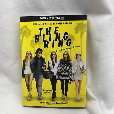 The Bling Ring (DVD, 2013)  DVD And Digital Ultra Violet