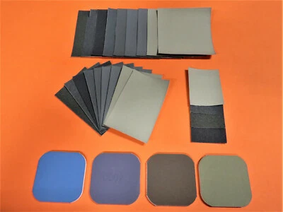 Micro Mesh MM Schleifleinen Soft Pads 1500- 12000 Schleifpapier versch. Größen