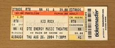 2004 KID ROCK CLARKSTON MICHIGAN CONCERT TICKET STUB DEVIL WITHOUT A CAUSE COWBO