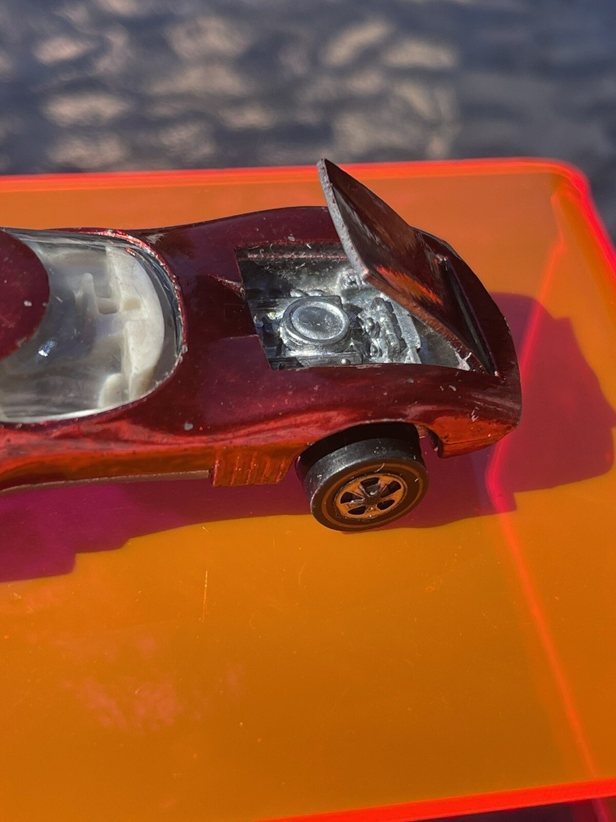 HotWheels Torero 1968 ホットウィール　ヴィンテージ　US製 ✨Vintage✨Hot Wheels🔴Redline Torero✨Spectra-flame Red