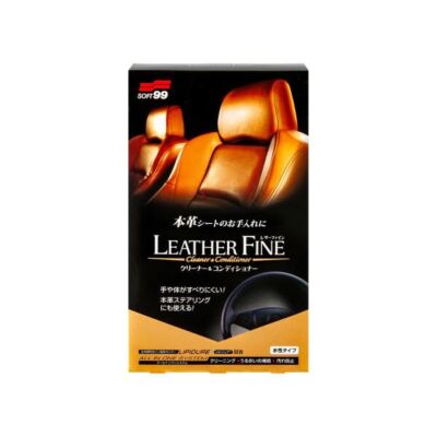 Soft99 Leather Fine Cleaner & Conditioner 100ml