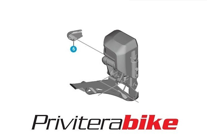 RICAMBIO SHIMANO PER Deragliatore DI2 FINTASPINA   R9150 R8050 RX815 Y5ZW00031