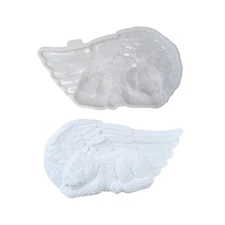 Flexible Silicone Angelic Dog Remembrance Statue for Outdoor Daily Use