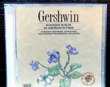 Gershwin Rhapsody in Blue & An American in Paris CD European Philharmonic