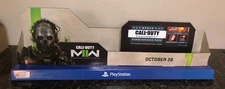 CoD MW2 4' PS4 PS5 Modern Warfare 2 / II Video Game Store Display Sign Promo Ad