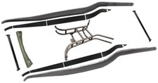 New 1932 Ford Frame Rail Boxing Plate Kitcrossmembersspreader Bars