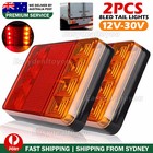 <!--F#f_0-->Square Led Stop Indicator Trailer Tail Lights Truck Caravan Lamp Number Light<!--F/-->
