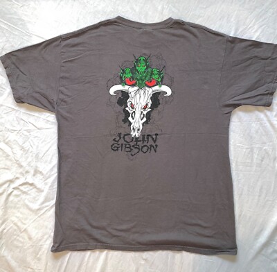 🔥 Zorlac John Gibson t-shirt Skateboarding size Lg old school