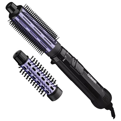 Big Wave Cordless Curling Brush, 2024 Travel Curling Iron Mini