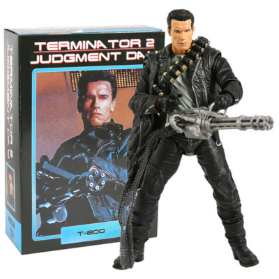 NECA ／ターミネーター T800【中古開封品】 NECA Terminator 2 Judgment Day T-800 New Action Figure Ultimate