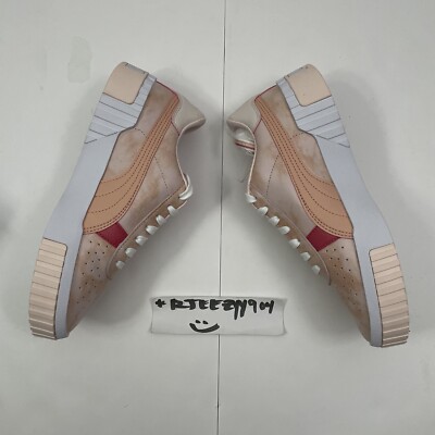 puma cali remix sneakers pastel parchment