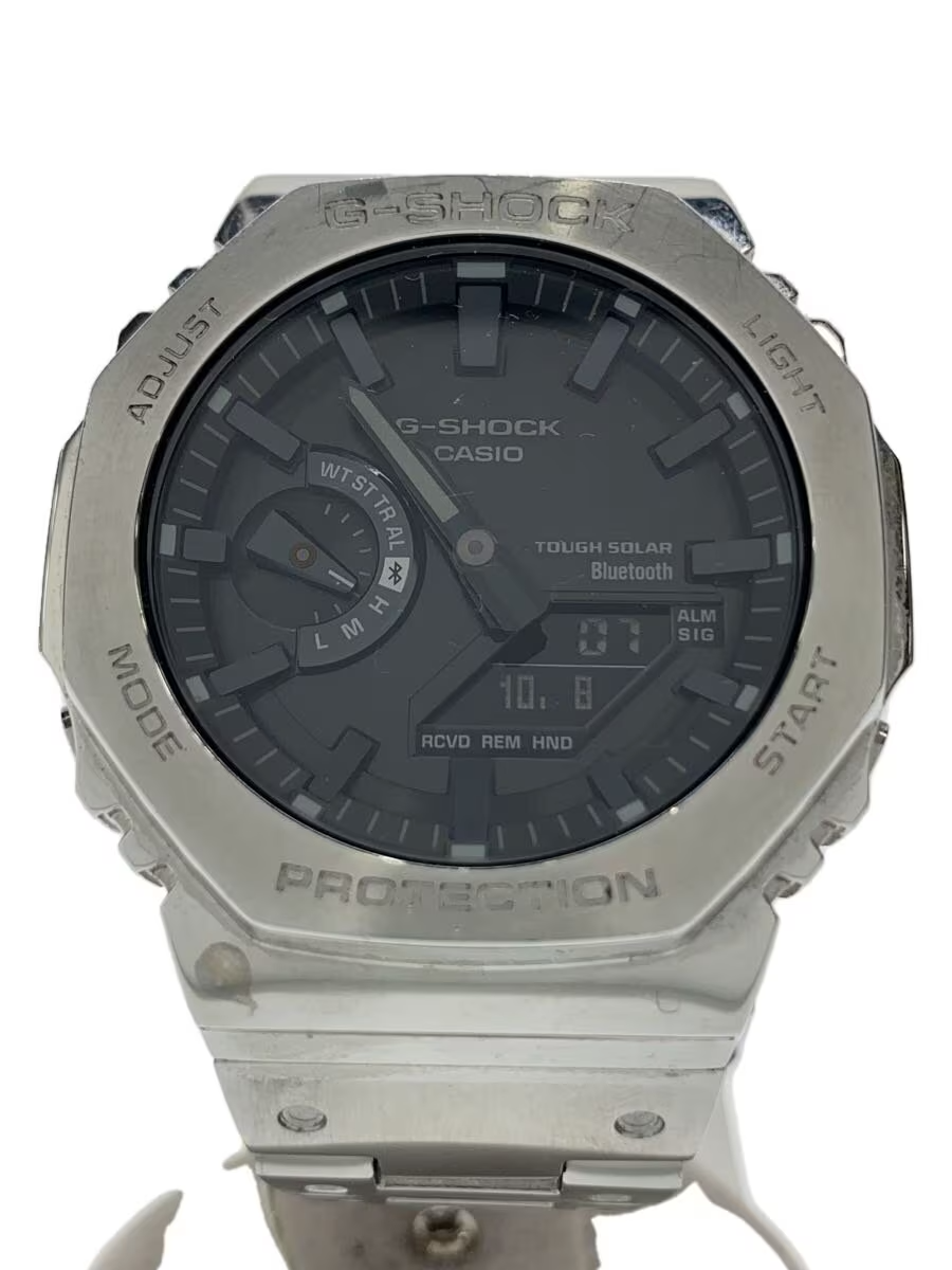 CASIO G-SHOCK GM-B2100D-1AJF FULL METAL Silver Bluetooth Solar