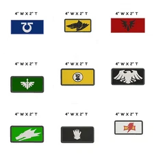 Sci-Fi Logo Patch Embroidered Iron-On Applique Chapter Badge Gaming Table-Top