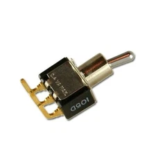 (2x) SPDT On-None-On Toggle Switch w/ Right Angle PC Pins - 0.4VA Max FREE SHIP