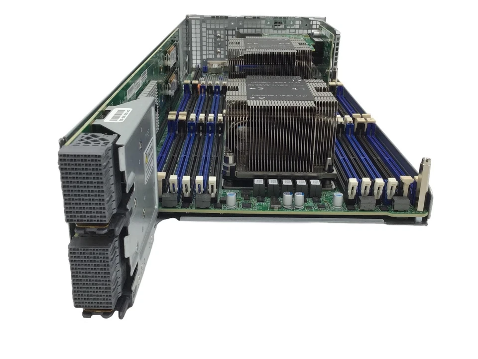 Supermicro Server - 2U 2 Node 12 Bay (6 NVME) Ea Node: Xeon 24C 64GB RAM 480GB - Image 4 of 4