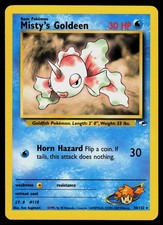 Misty's Goldeen 30/132 Rare Gym Heroes Pokemon Unlimited Lightly Played on eBay