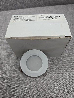4x12V LED Recessed Ceiling lights For RV Camper Interior 6400K Cool White NIB 
