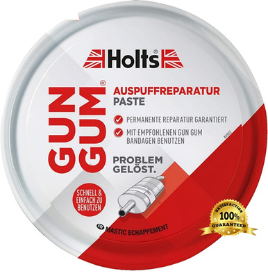 Holts Gun Gum Gas Tight Exhaust Silencer Joint Repair Paste Putty GunGum 200g