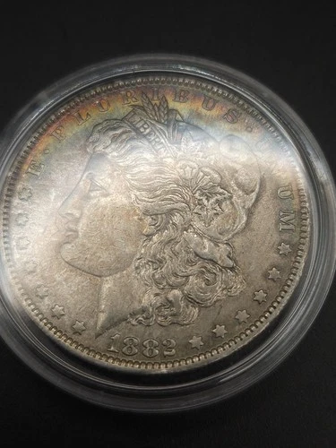 Morgan 1882 O Silver Dollar $1 Circulated Business Strike Coin 0.9 Fineness