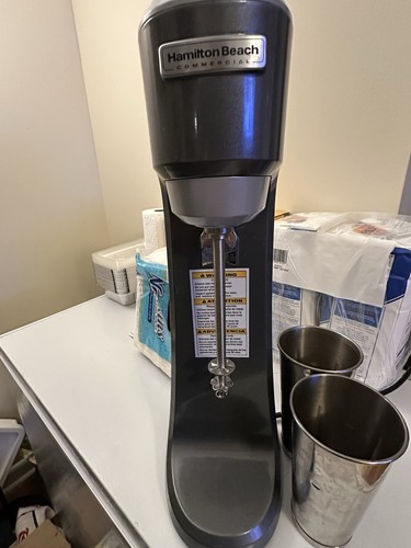 Hamilton Beach Commercial HMD200 Single Spindle Freestanding Milkshake Mixer