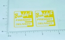 Pair Buddy L Freight Delivery Stake Truck Stickers BL-144