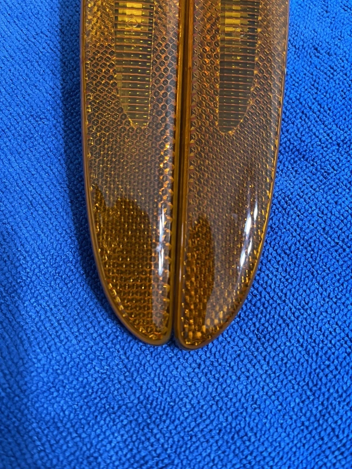 ¡Funcionando! Par de luces marcadoras laterales delanteras Jaguar X-Type 2002-2008 tipo X 02-08  Foto 4 de 4