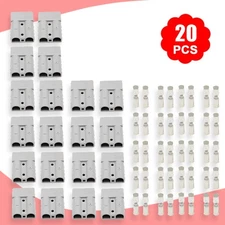 20pcs For Anderson Style Plug Connectors DC Power 50AMP 12-24V 6AWG Battery