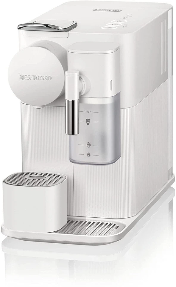 De'Longhi EN510.W Pod Coffee Machine Nespresso Lattissima One 1450w 1L White