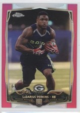 2014 Topps Chrome BCA Pink Refractor 389/399 Ladarius Perkins #143 7p8