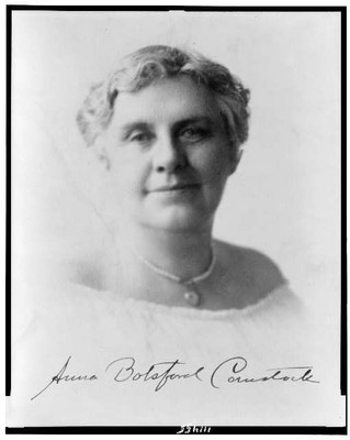 Anna Botsford Comstock c1900 OLD LARGE HISTORIC PHOTO